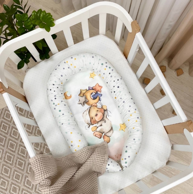 Protectie somn – Baby Nest patut bebe Ursulet bej